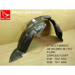 MAZDA 2 2007 PASE RUEDA...